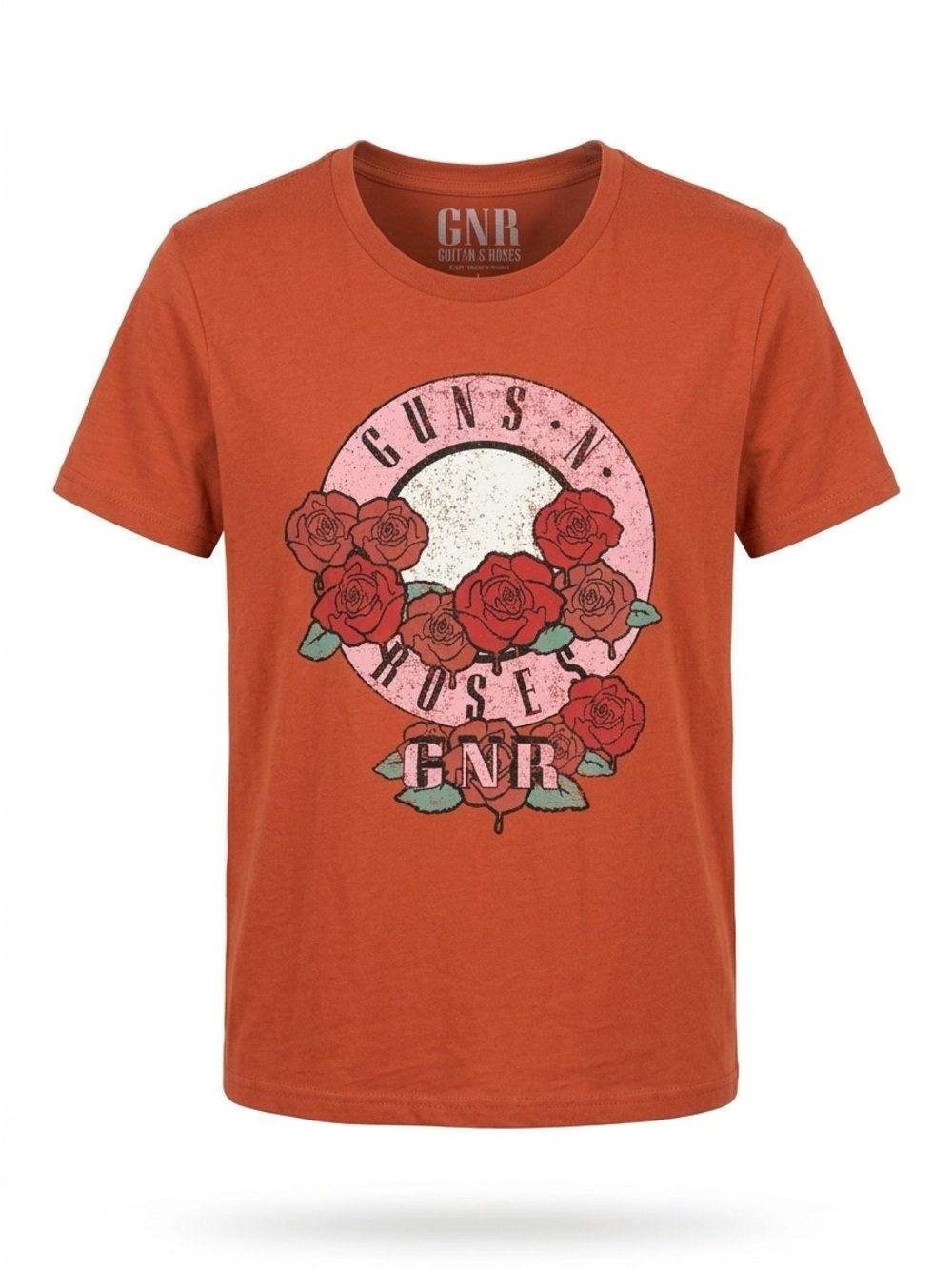 🍁GUNS & ROSES Graphic Band Tee in Rust